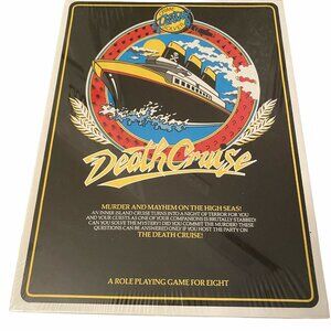 Crime Solver Party Game : Death Cruise - Murder and Mayhem ! - Role Playing New
